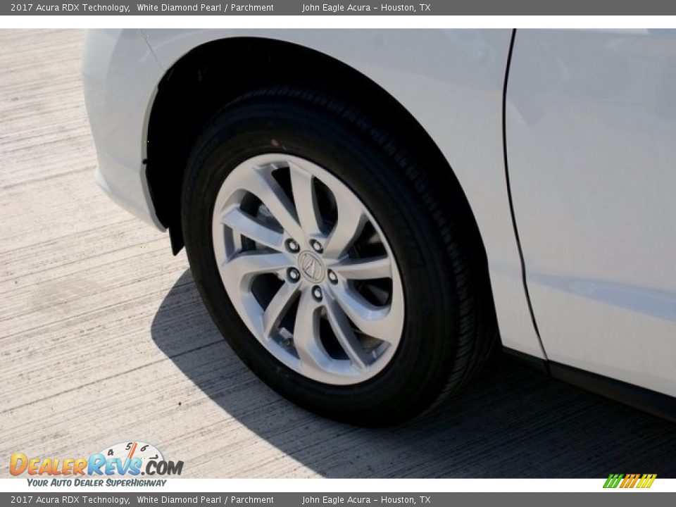 2017 Acura RDX Technology White Diamond Pearl / Parchment Photo #12