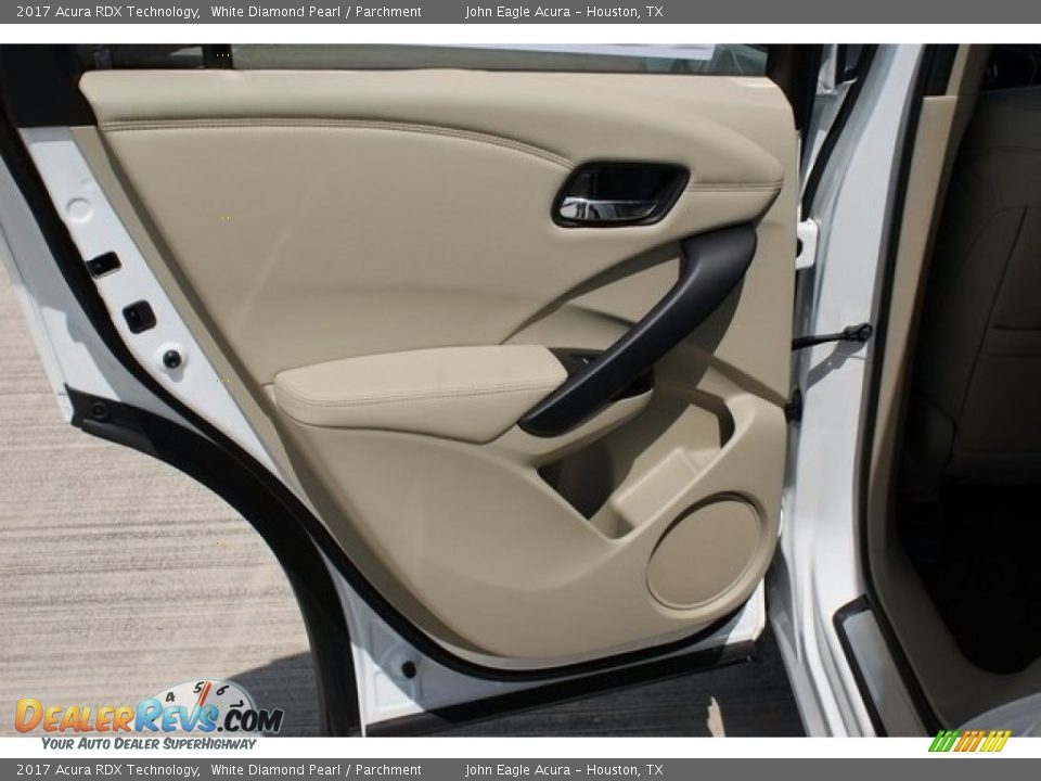 2017 Acura RDX Technology White Diamond Pearl / Parchment Photo #15