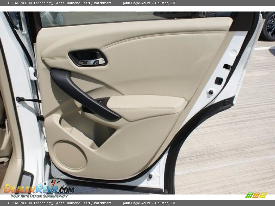 2017 Acura RDX Technology White Diamond Pearl / Parchment Photo #19