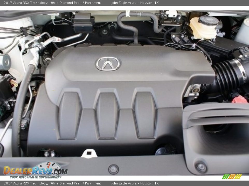 2017 Acura RDX Technology White Diamond Pearl / Parchment Photo #23