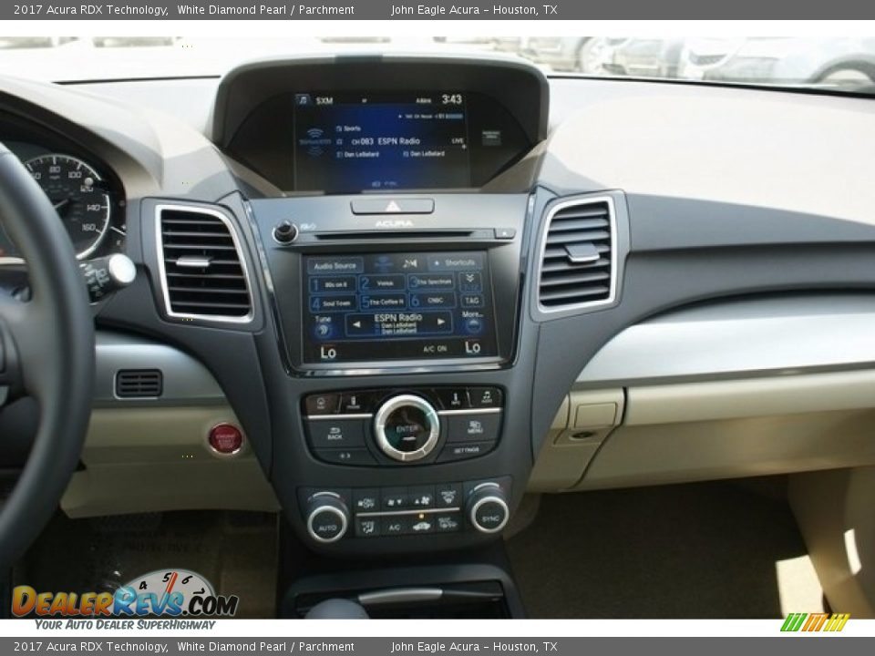 2017 Acura RDX Technology White Diamond Pearl / Parchment Photo #29
