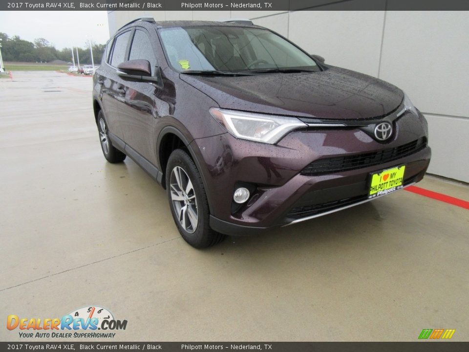 2017 Toyota RAV4 XLE Black Current Metallic / Black Photo #1