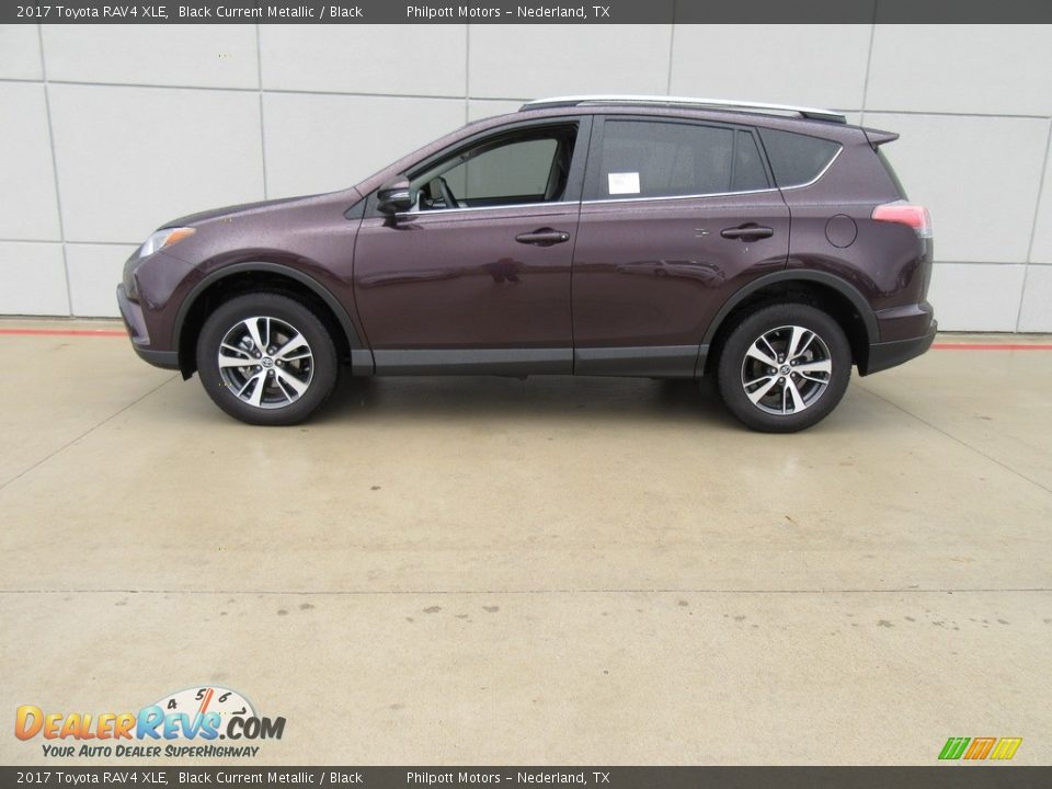 Black Current Metallic 2017 Toyota RAV4 XLE Photo #6