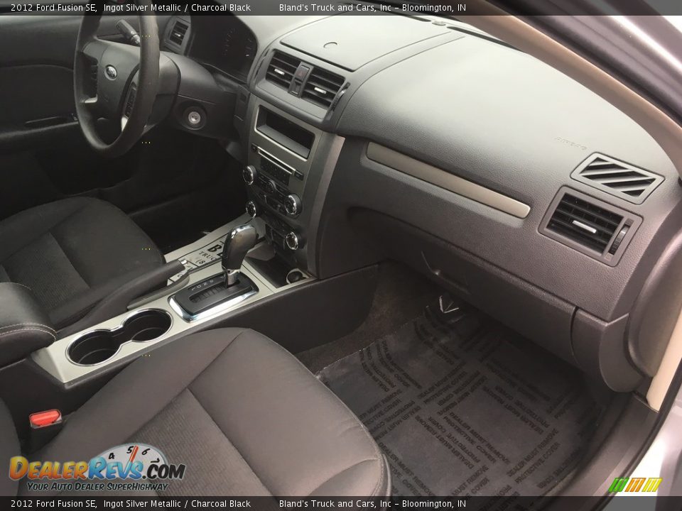 2012 Ford Fusion SE Ingot Silver Metallic / Charcoal Black Photo #4