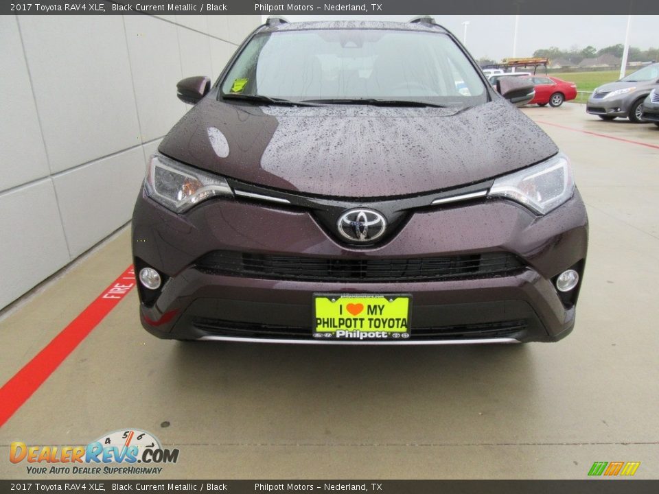 2017 Toyota RAV4 XLE Black Current Metallic / Black Photo #8