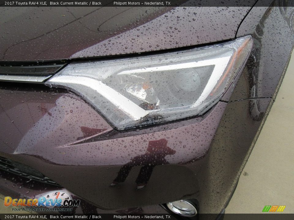 2017 Toyota RAV4 XLE Black Current Metallic / Black Photo #9