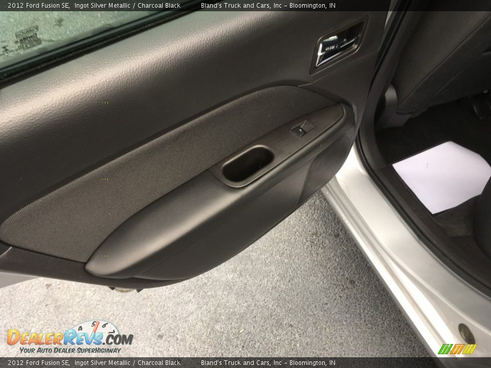 2012 Ford Fusion SE Ingot Silver Metallic / Charcoal Black Photo #7