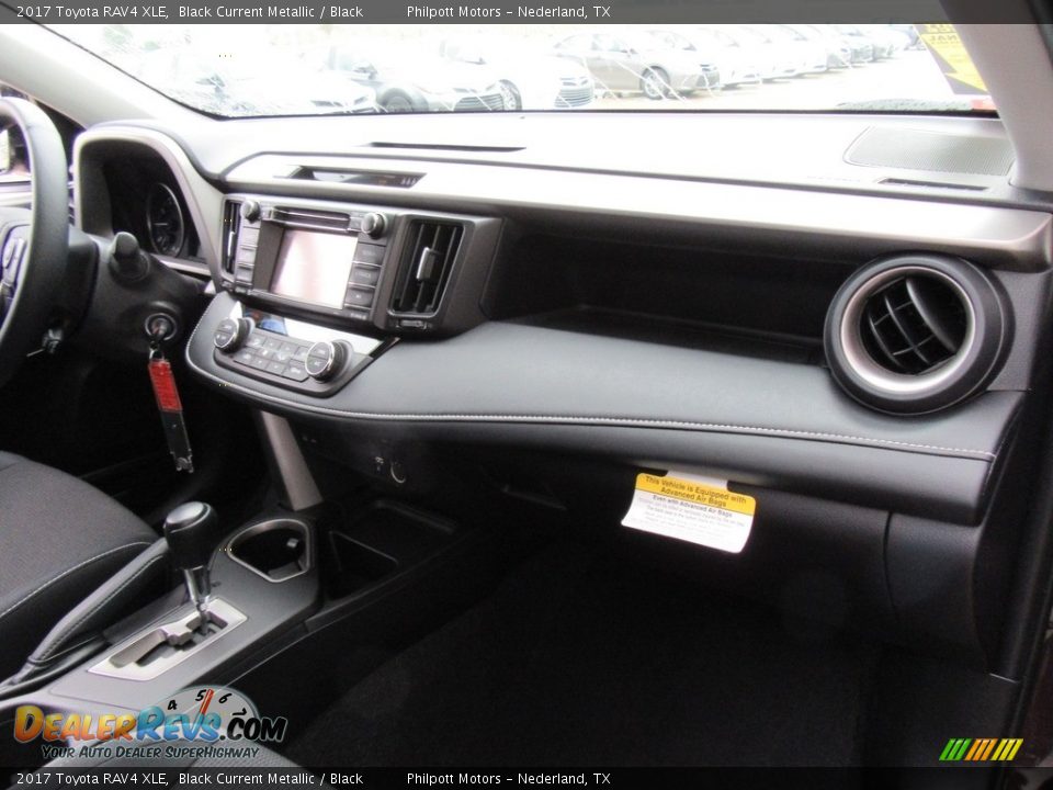 2017 Toyota RAV4 XLE Black Current Metallic / Black Photo #15