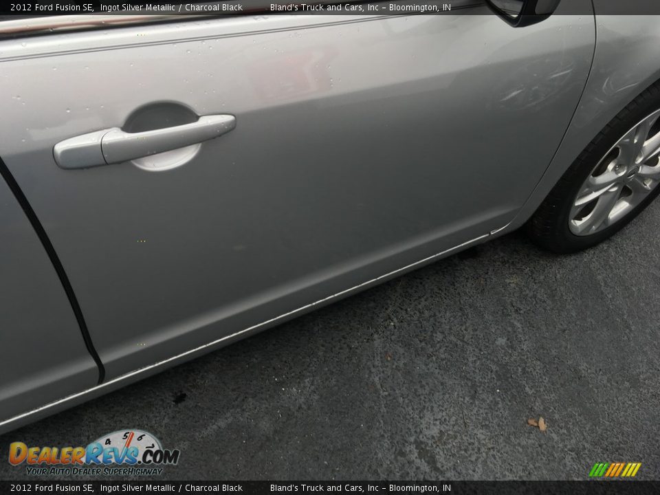 2012 Ford Fusion SE Ingot Silver Metallic / Charcoal Black Photo #15