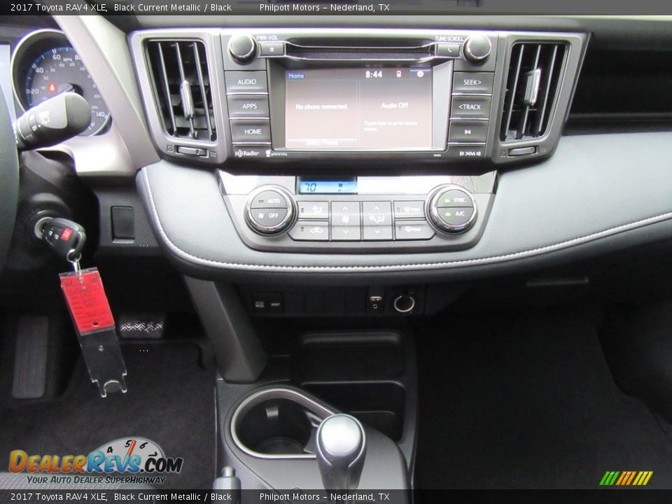 2017 Toyota RAV4 XLE Black Current Metallic / Black Photo #25