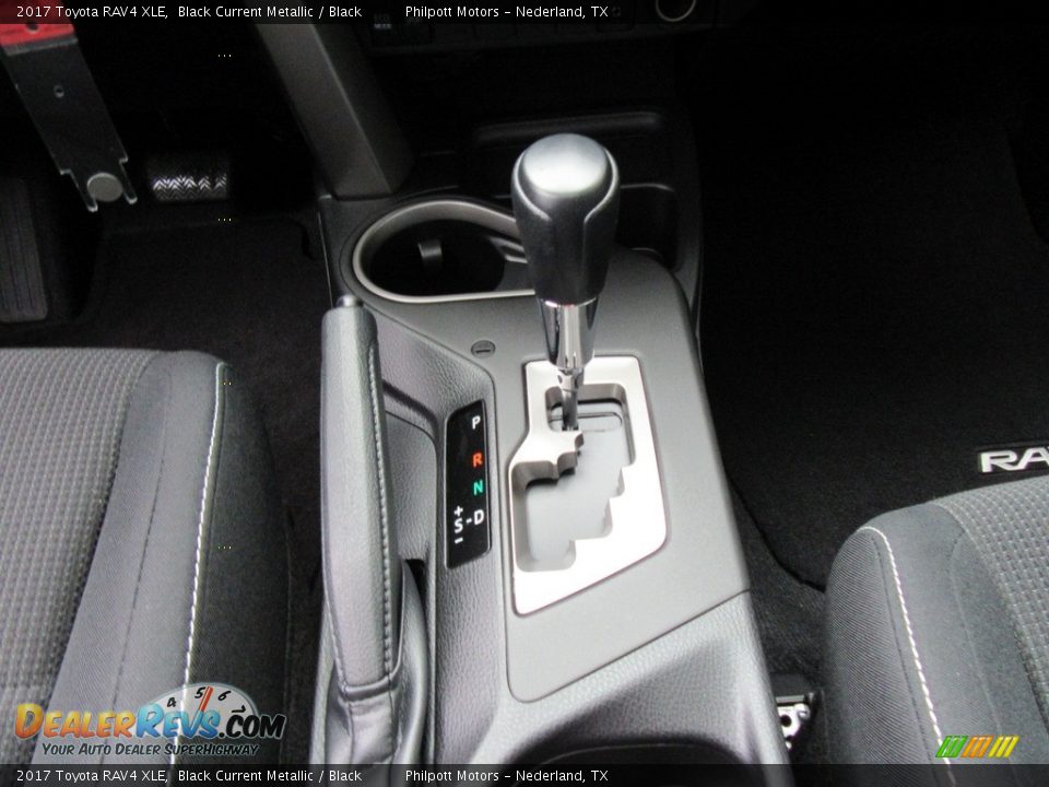 2017 Toyota RAV4 XLE Black Current Metallic / Black Photo #28