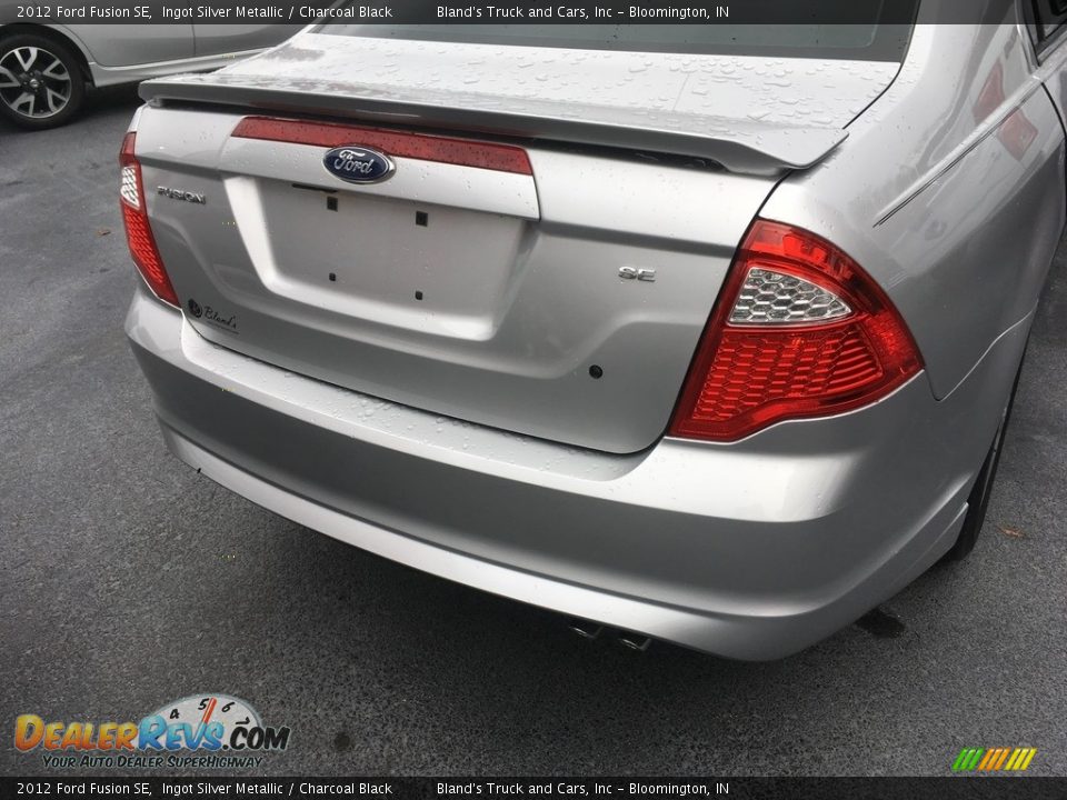 2012 Ford Fusion SE Ingot Silver Metallic / Charcoal Black Photo #28