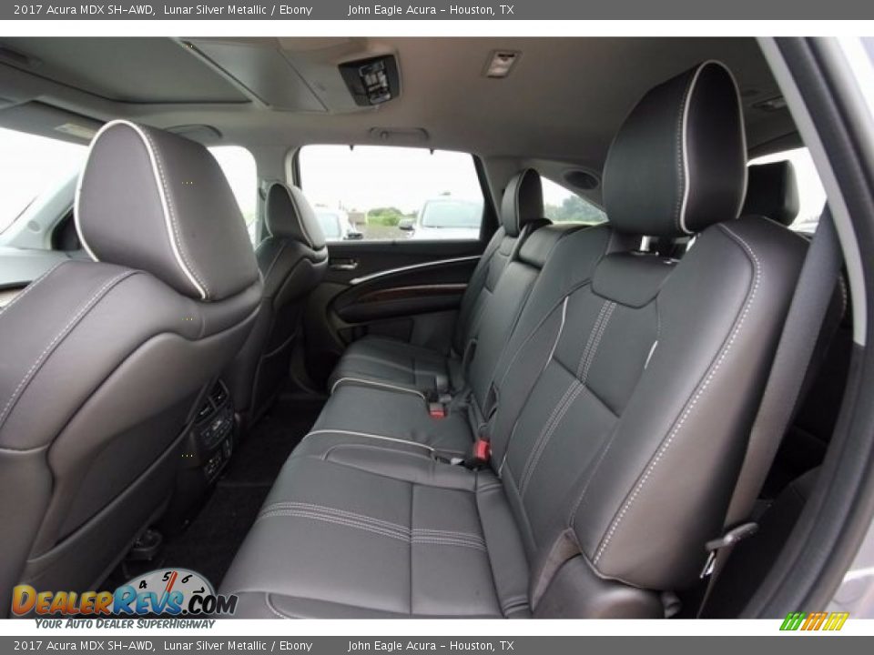 Rear Seat of 2017 Acura MDX SH-AWD Photo #23