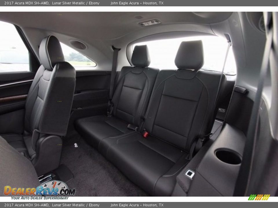 Rear Seat of 2017 Acura MDX SH-AWD Photo #24