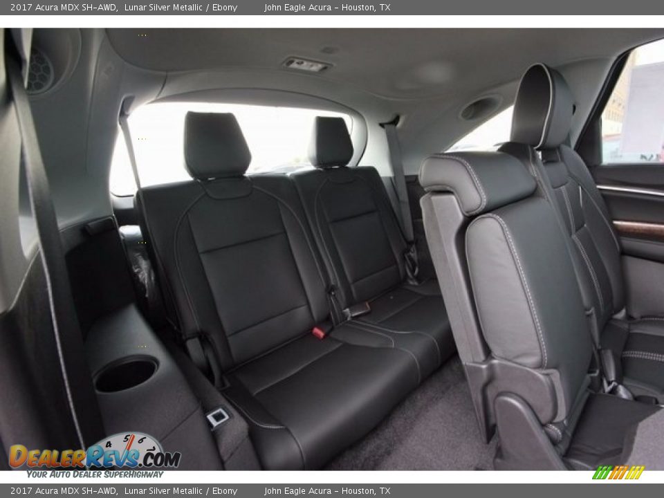 Rear Seat of 2017 Acura MDX SH-AWD Photo #29