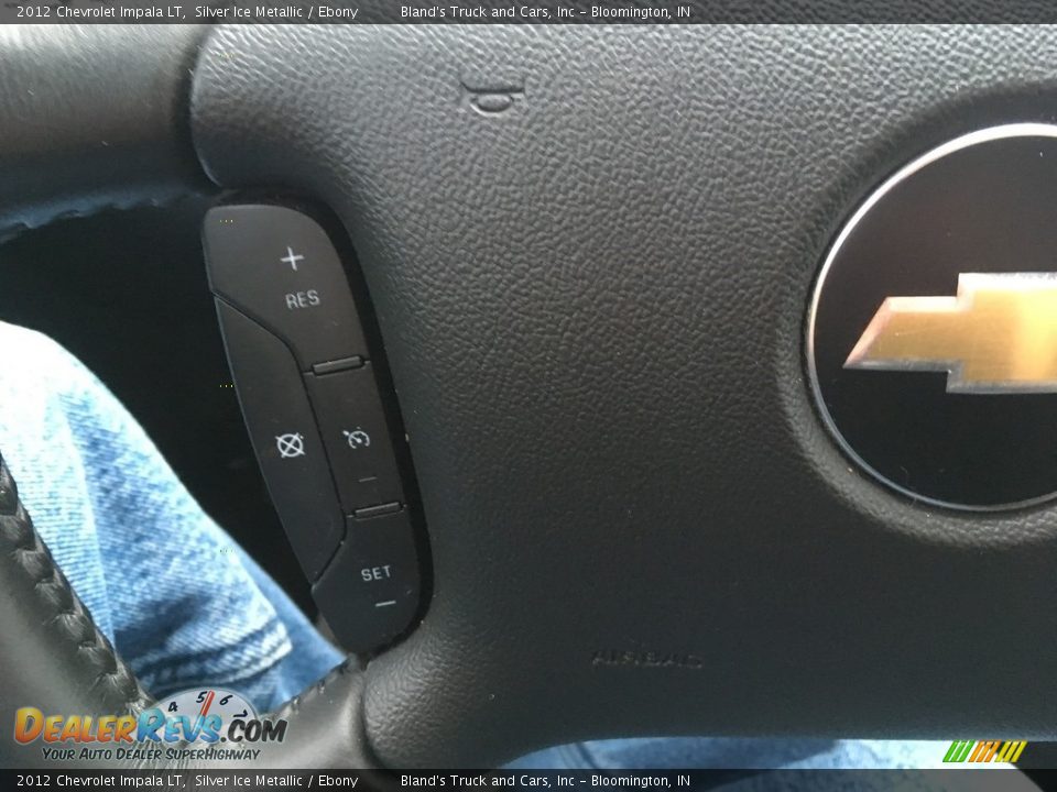2012 Chevrolet Impala LT Silver Ice Metallic / Ebony Photo #13