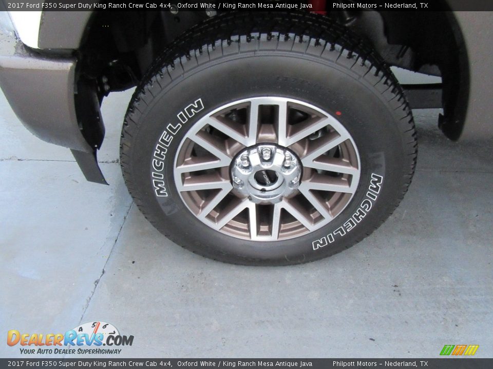 2017 Ford F350 Super Duty King Ranch Crew Cab 4x4 Wheel Photo #11