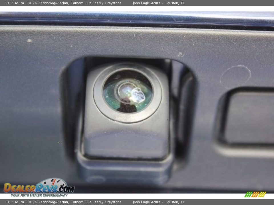 2017 Acura TLX V6 Technology Sedan Fathom Blue Pearl / Graystone Photo #22