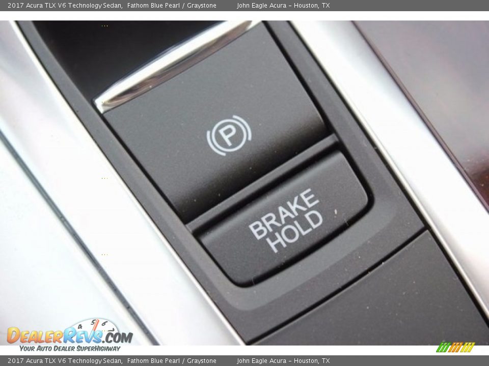 2017 Acura TLX V6 Technology Sedan Fathom Blue Pearl / Graystone Photo #32