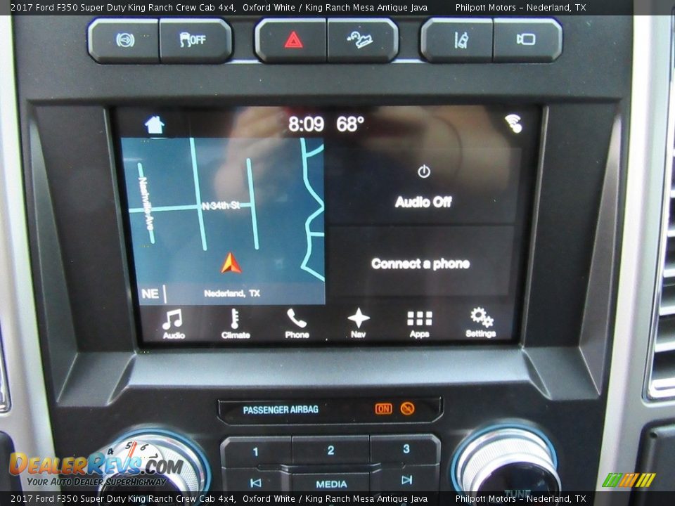 Controls of 2017 Ford F350 Super Duty King Ranch Crew Cab 4x4 Photo #27
