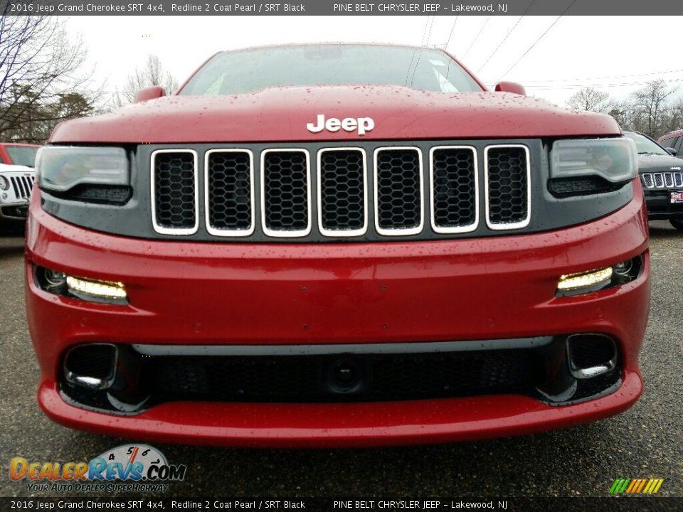 2016 Jeep Grand Cherokee SRT 4x4 Redline 2 Coat Pearl / SRT Black Photo #2