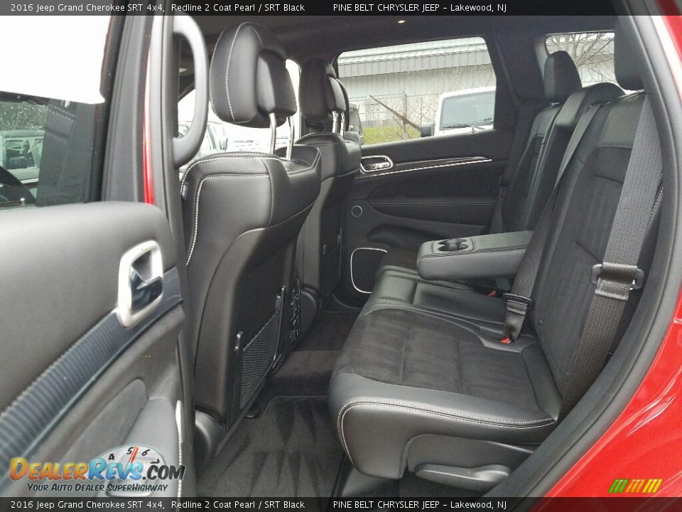 Rear Seat of 2016 Jeep Grand Cherokee SRT 4x4 Photo #6