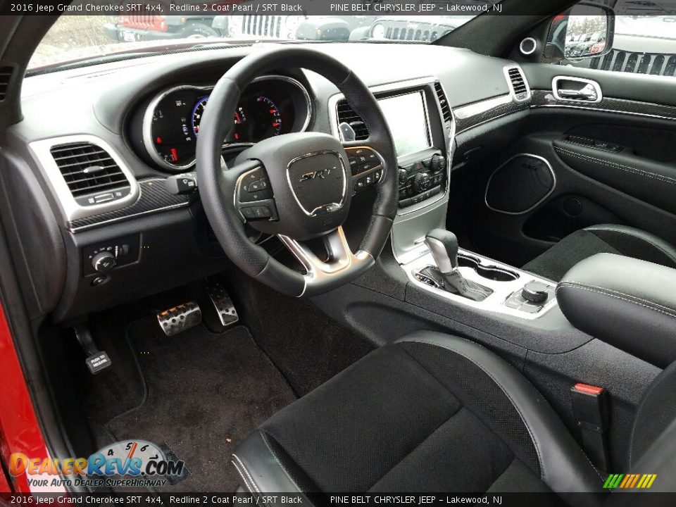 SRT Black Interior - 2016 Jeep Grand Cherokee SRT 4x4 Photo #7