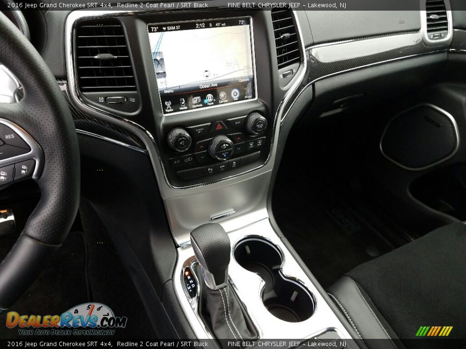 2016 Jeep Grand Cherokee SRT 4x4 Redline 2 Coat Pearl / SRT Black Photo #10