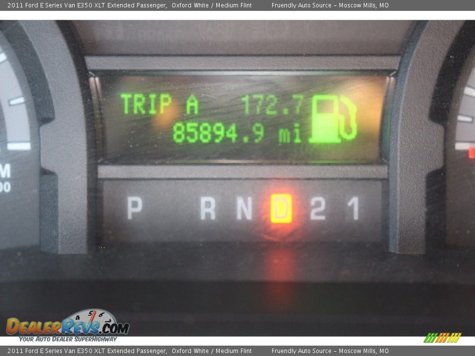 2011 Ford E Series Van E350 XLT Extended Passenger Oxford White / Medium Flint Photo #6