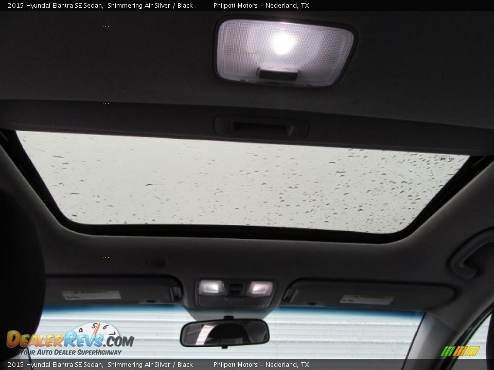 2015 Hyundai Elantra SE Sedan Shimmering Air Silver / Black Photo #20