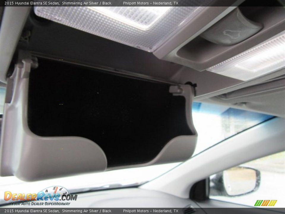2015 Hyundai Elantra SE Sedan Shimmering Air Silver / Black Photo #21