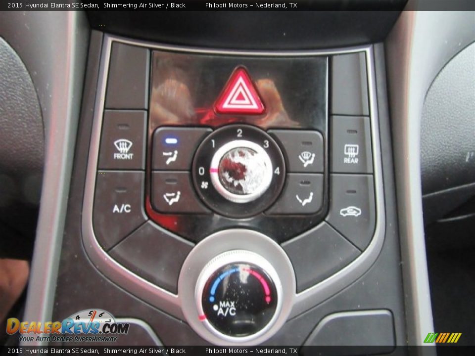 2015 Hyundai Elantra SE Sedan Shimmering Air Silver / Black Photo #26