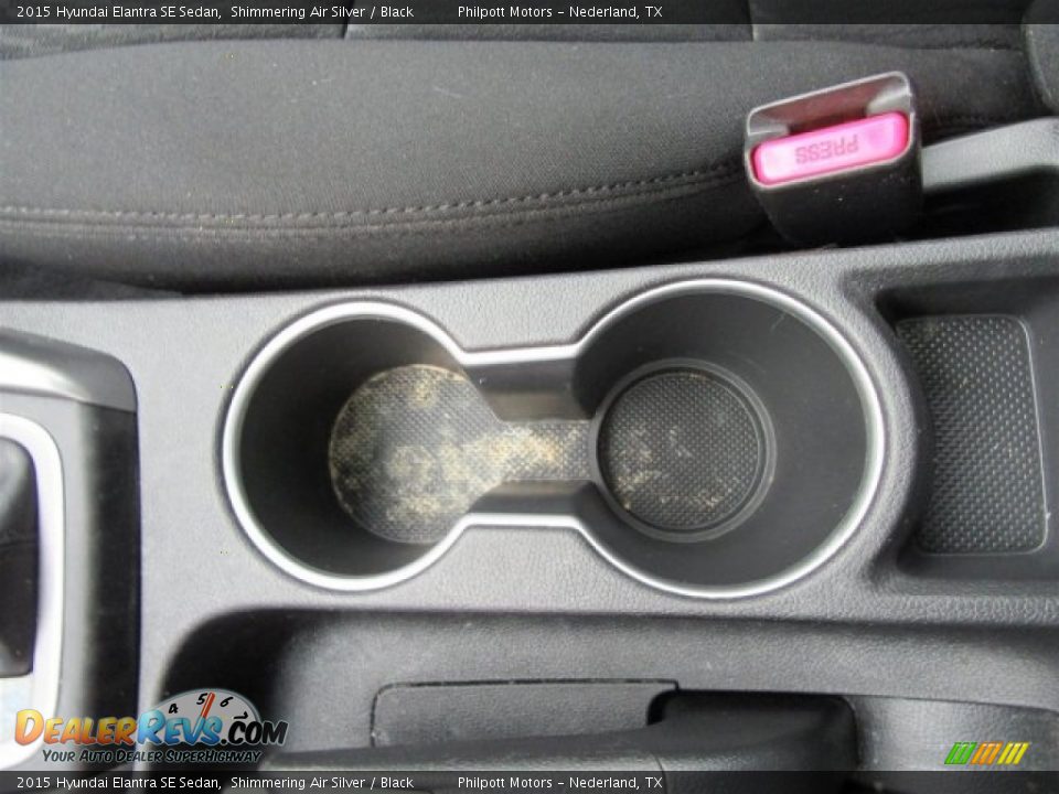 2015 Hyundai Elantra SE Sedan Shimmering Air Silver / Black Photo #29
