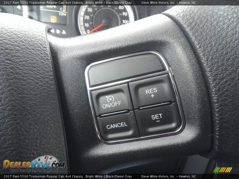 2017 Ram 5500 Tradesman Regular Cab 4x4 Chassis Bright White / Black/Diesel Gray Photo #1