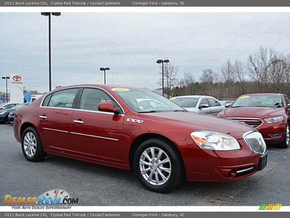 2011 Buick Lucerne CXL Crystal Red Tintcoat / Cocoa/Cashmere Photo #1