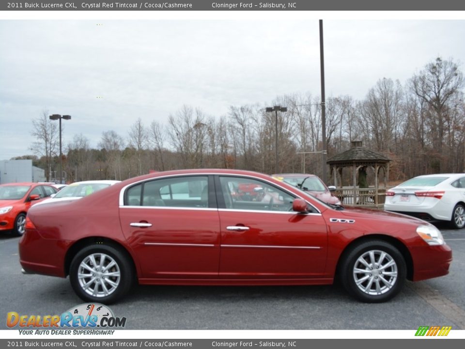 2011 Buick Lucerne CXL Crystal Red Tintcoat / Cocoa/Cashmere Photo #2