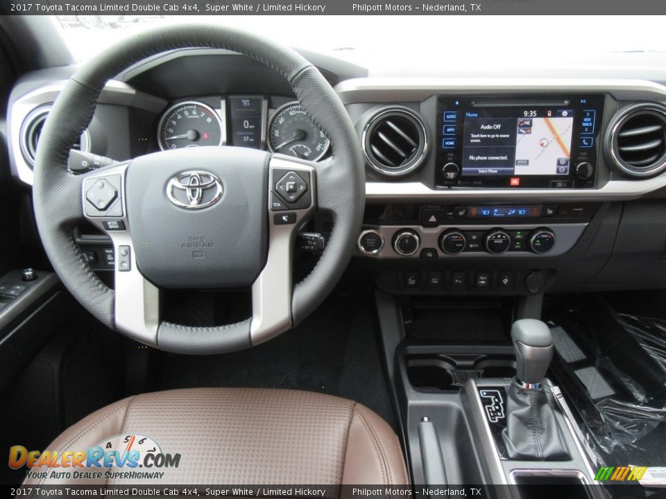 Dashboard of 2017 Toyota Tacoma Limited Double Cab 4x4 Photo #27