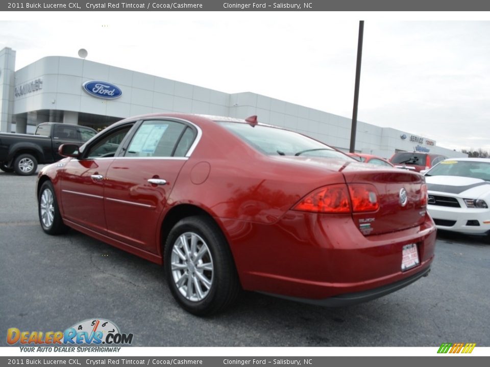 2011 Buick Lucerne CXL Crystal Red Tintcoat / Cocoa/Cashmere Photo #5