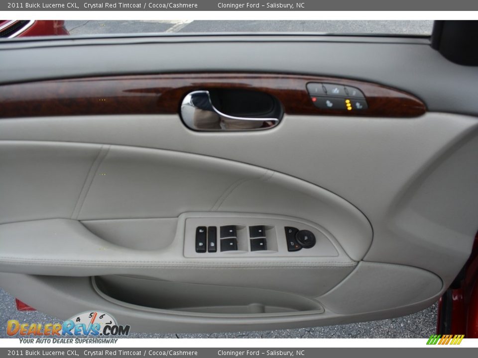 2011 Buick Lucerne CXL Crystal Red Tintcoat / Cocoa/Cashmere Photo #8