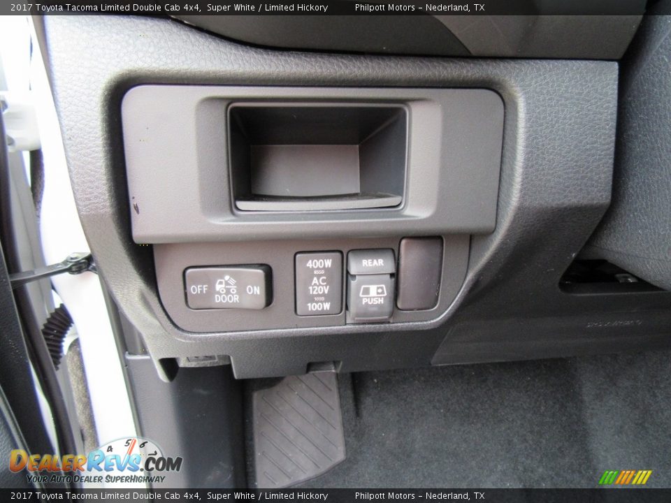 Controls of 2017 Toyota Tacoma Limited Double Cab 4x4 Photo #36