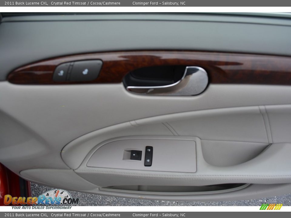 2011 Buick Lucerne CXL Crystal Red Tintcoat / Cocoa/Cashmere Photo #14