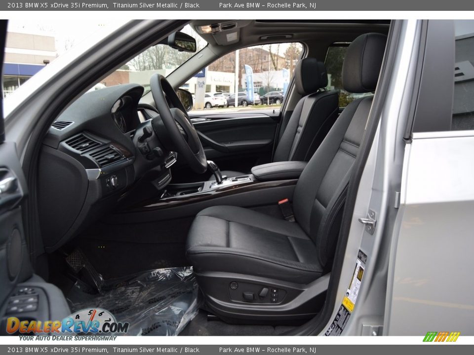 2013 BMW X5 xDrive 35i Premium Titanium Silver Metallic / Black Photo #11