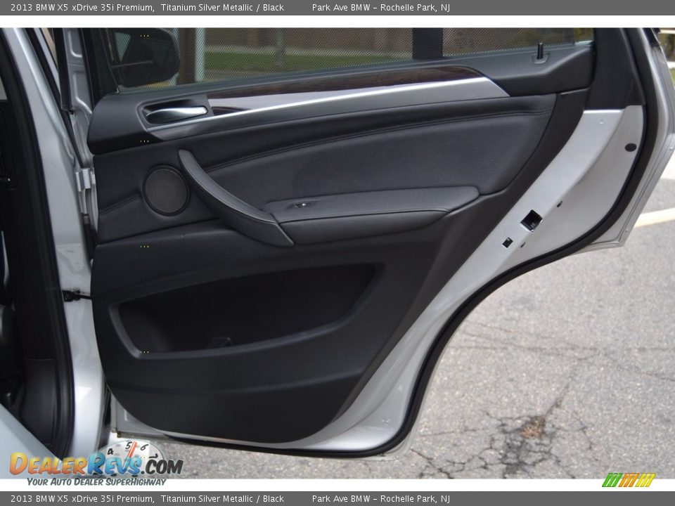 2013 BMW X5 xDrive 35i Premium Titanium Silver Metallic / Black Photo #25