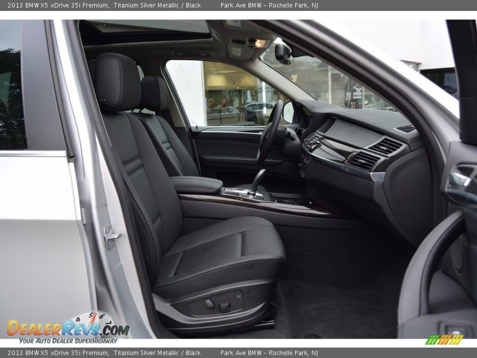 2013 BMW X5 xDrive 35i Premium Titanium Silver Metallic / Black Photo #29