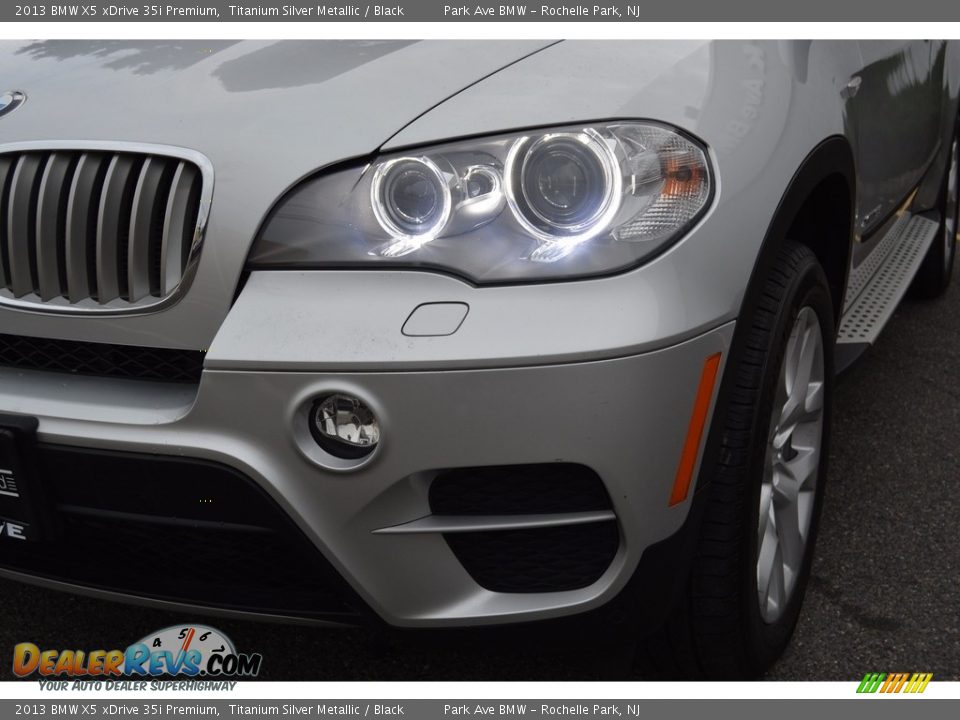 2013 BMW X5 xDrive 35i Premium Titanium Silver Metallic / Black Photo #32