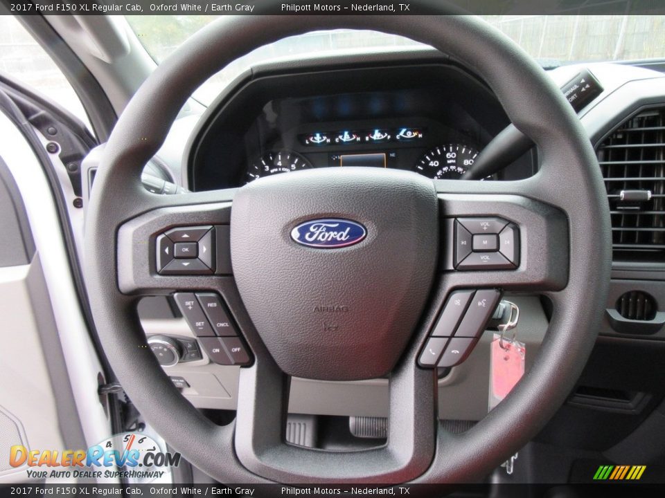 2017 Ford F150 XL Regular Cab Steering Wheel Photo #27