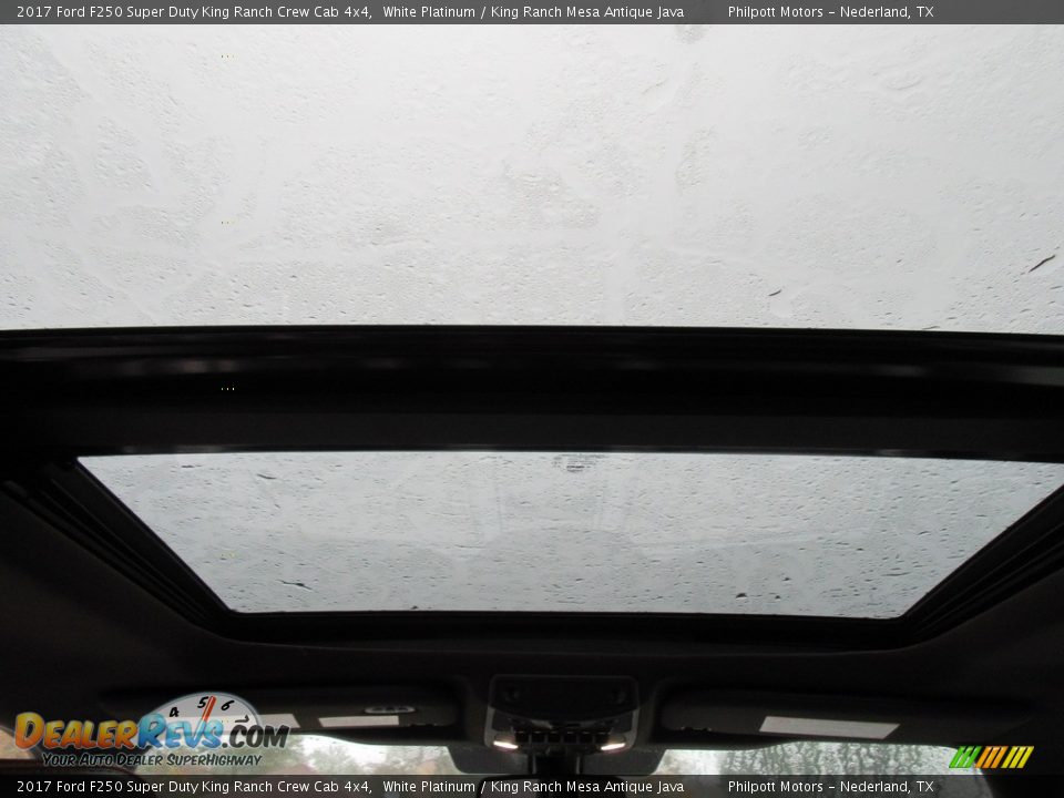 2017 Ford F250 Super Duty King Ranch Crew Cab 4x4 White Platinum / King Ranch Mesa Antique Java Photo #23