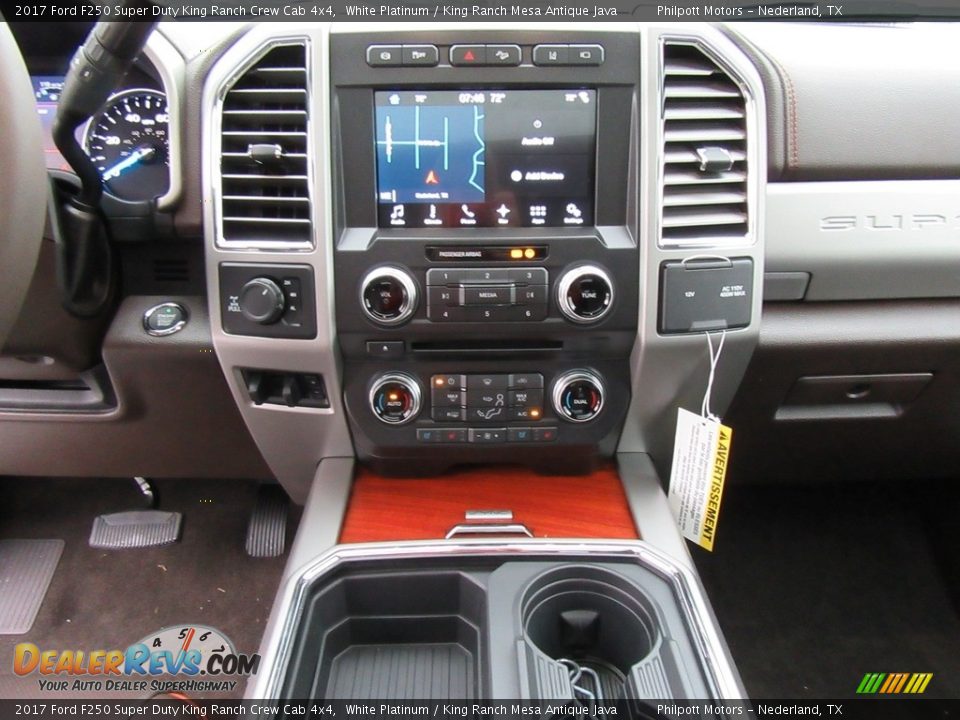 Controls of 2017 Ford F250 Super Duty King Ranch Crew Cab 4x4 Photo #25