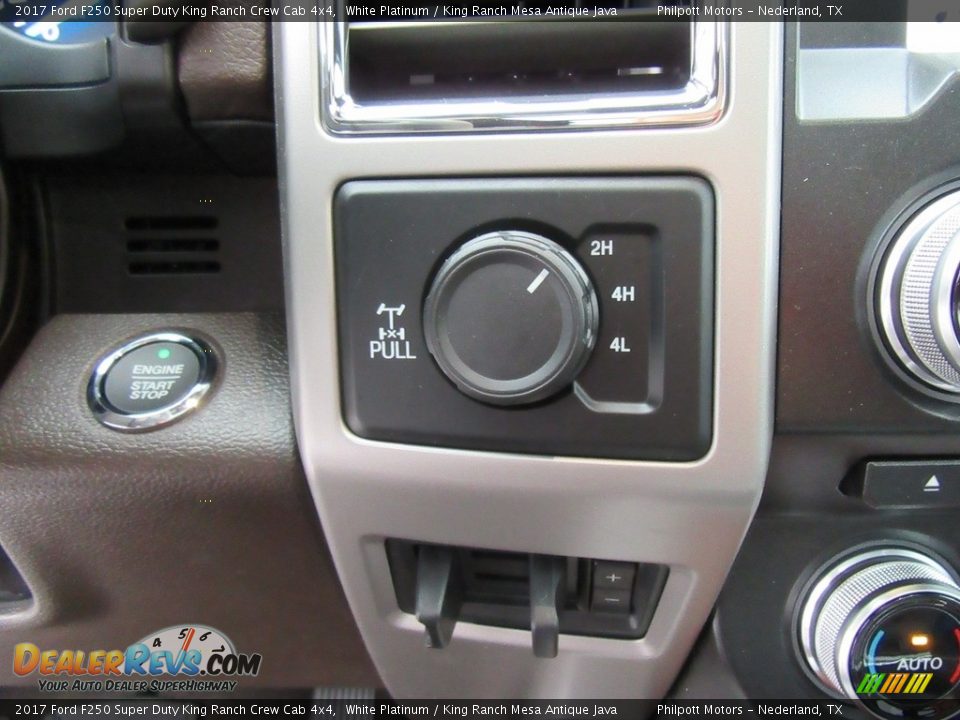 Controls of 2017 Ford F250 Super Duty King Ranch Crew Cab 4x4 Photo #29