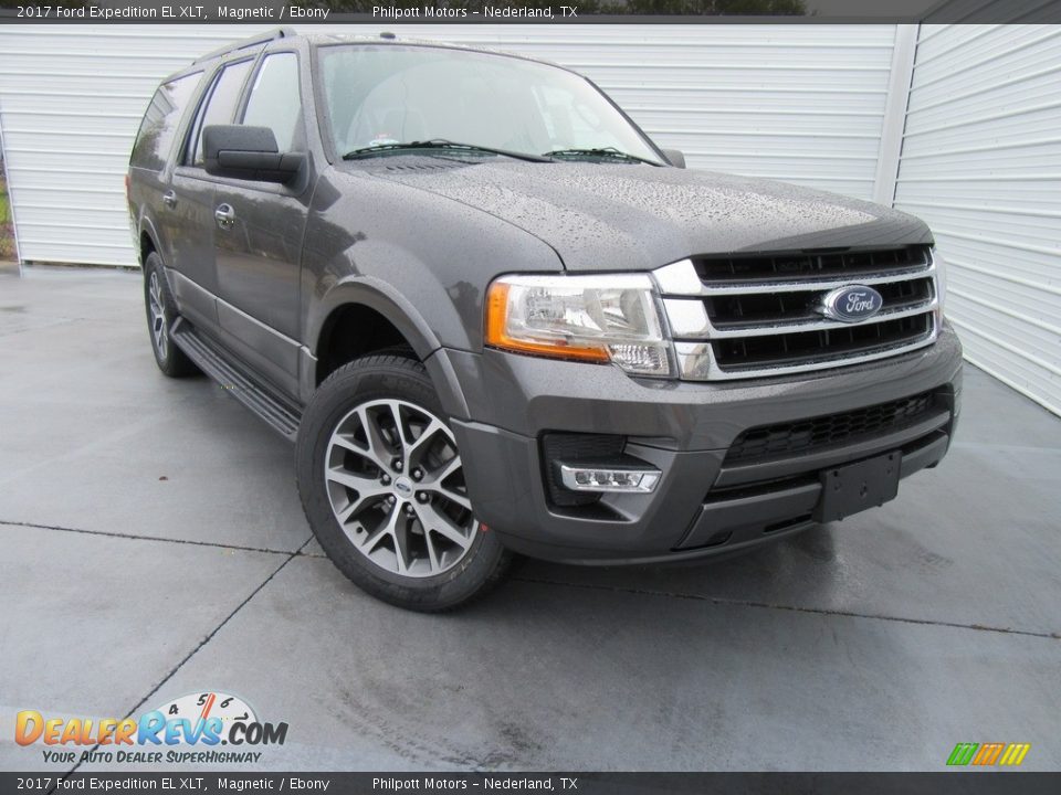 2017 Ford Expedition EL XLT Magnetic / Ebony Photo #2